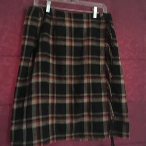 Plaid skirt